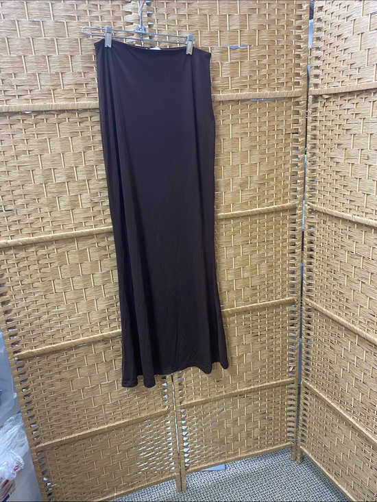 Zara Dresses & Skirts - Zara Dark Brown Maxi Skirt